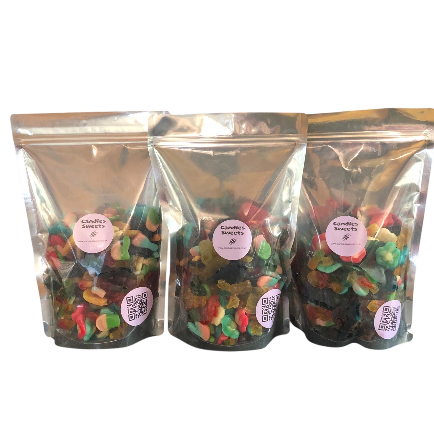 3 x 1KG Pouches - All Jelly