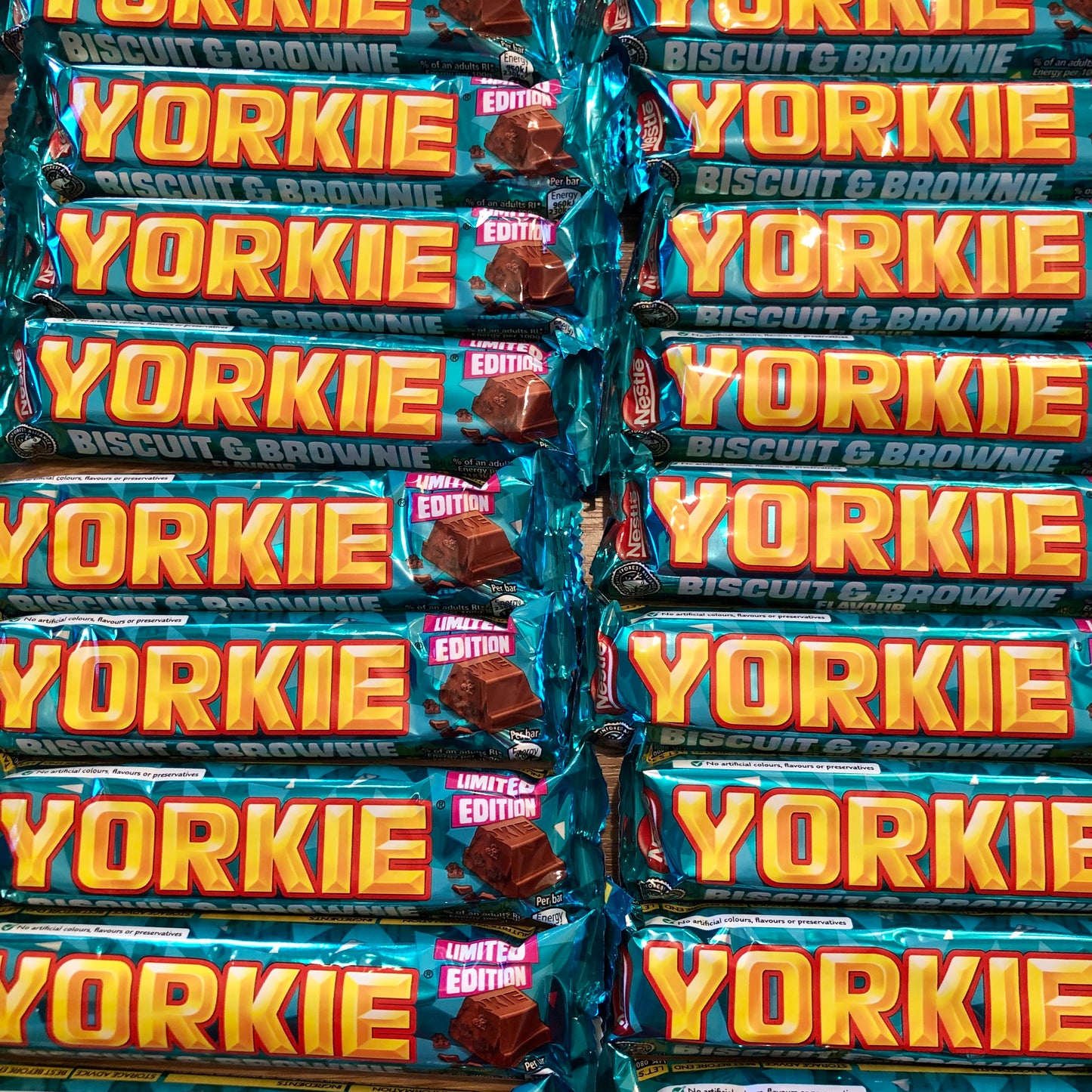 Yorkie Biscuit & Brownie Milk Chocolate Bar 44g