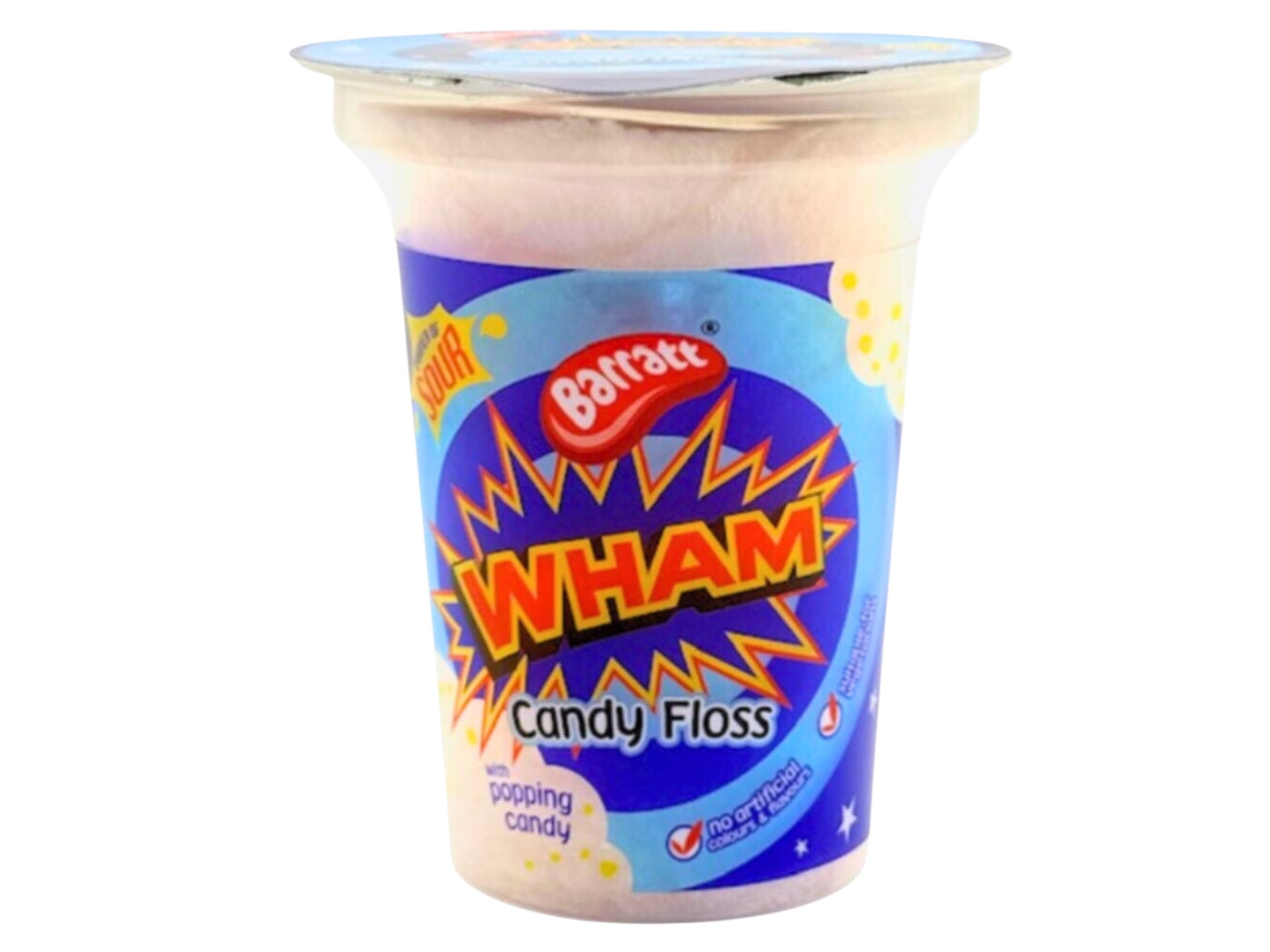 Barratt Wham Candy Floss Cups 20g